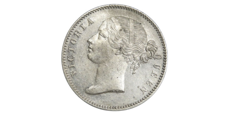 Victoria Queen, One Rupee - 1840 # Lot 20