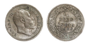 Edward VII, ½ PICE - 1906 # lots 22