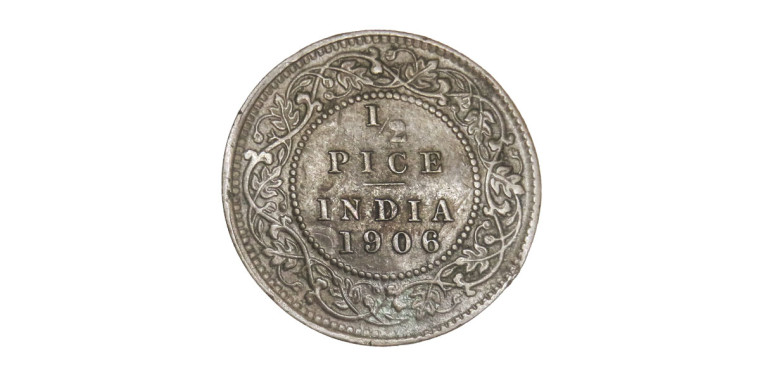 Edward VII, ½ PICE - 1906 # lots 22