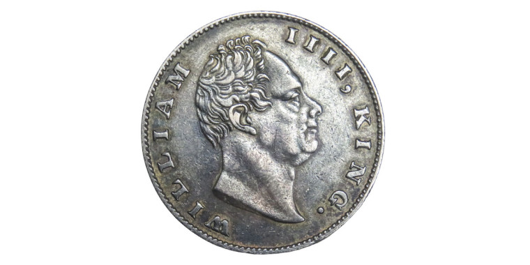 East India Company, William IIII, One Rupee - 1835 # 2