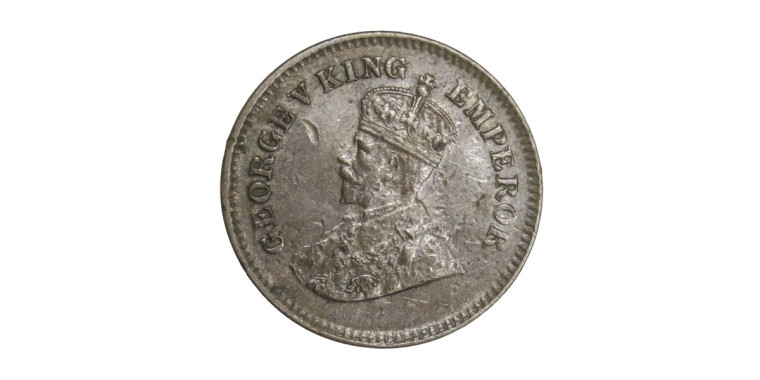 George V King Emperor, 1/2 PICE -1913 # Lot 5