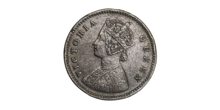 Victoria Queen, 1/12 Anna - 1876 # 2