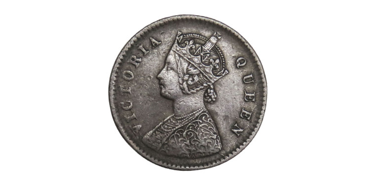 Victoria Queen, 1/12 Anna - 1876 # 3