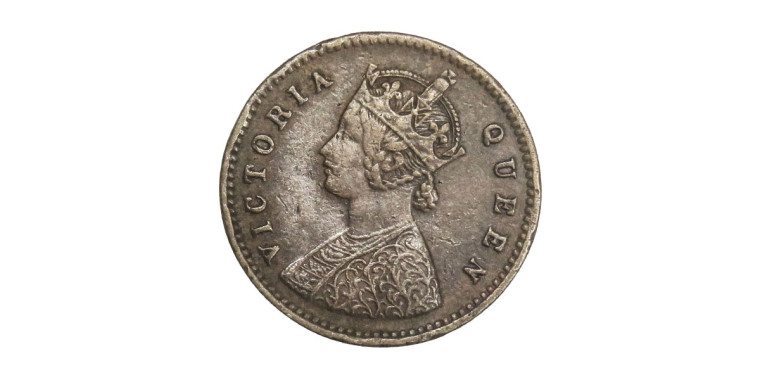 Victoria Queen, 1/12 Anna - 1875