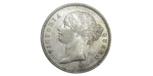 Victoria Queen, One Rupee - 1840 # 31