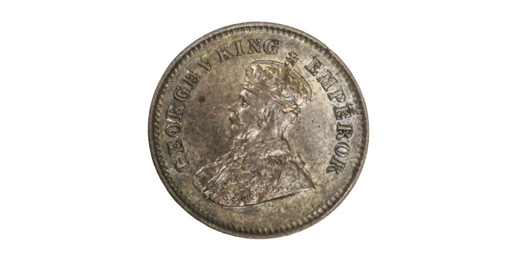 George V King Emperor, 1/2 PICE - 1921 # Lot 2