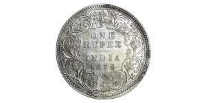 Victoria Empress, One Rupee-1879 # lots 6