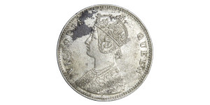 Victoria Queen, One Rupee -1875 # lots 5