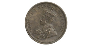 George V King Emperor, One Quarter Anna - 1931 # Lot 7