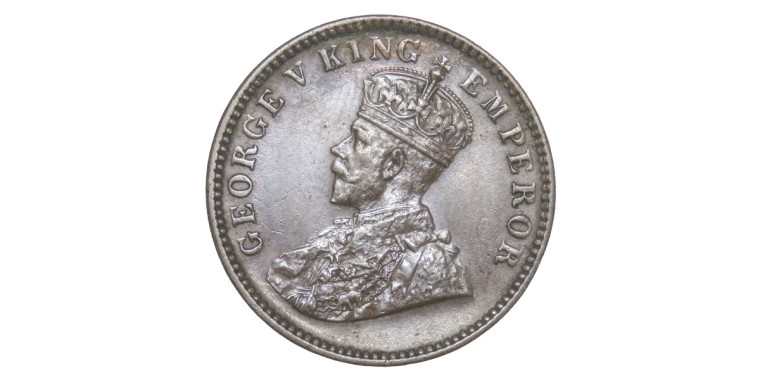 George V King Emperor, One Quarter Anna - 1931 # Lot 10