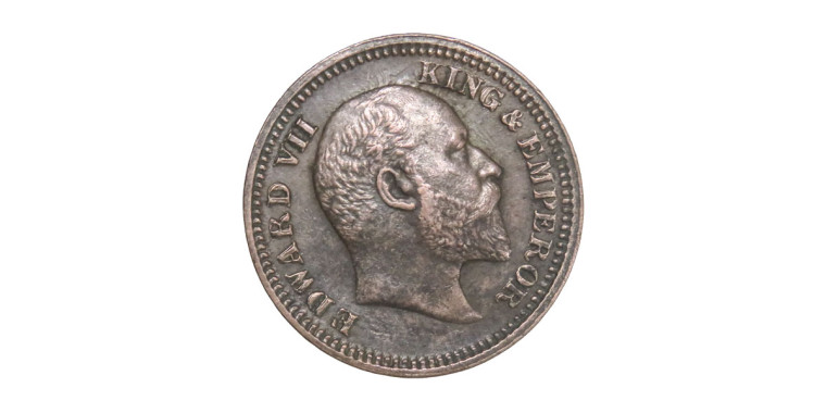 Edward VII King & Emperor, 1/2 PICE - 1903 # 3