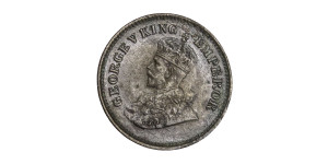 George V King Emperor, 1/2 PICE - 1925 # Lot 14