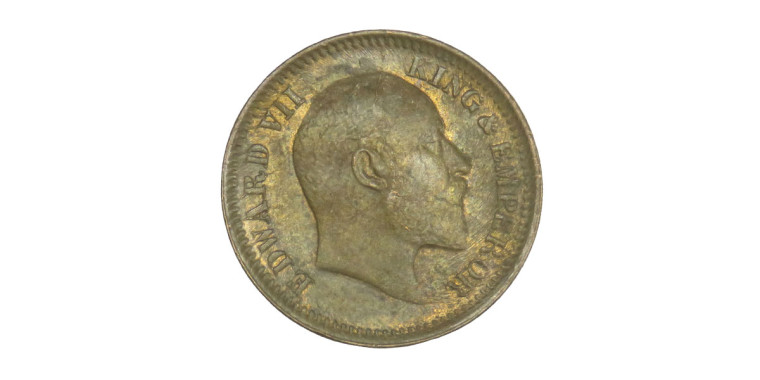 Edward VII King & Emperor, 1/2 Pice - 1903 # 4