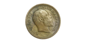 Edward VII King & Emperor, 1/2 PICE -1905 # 12