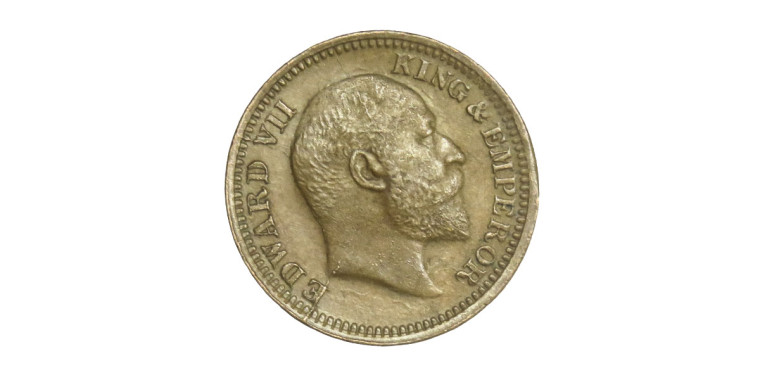 Edward VII King & Emperor, 1/2 PICE - 1904 # 9