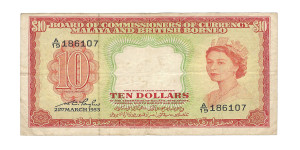 10 Dollars - Malaya and British Borneo