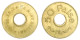 Brass Fifty Paise Cash Token of I.G Mint