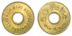 Brass Fifty Paise Cash Token of I.G Mint