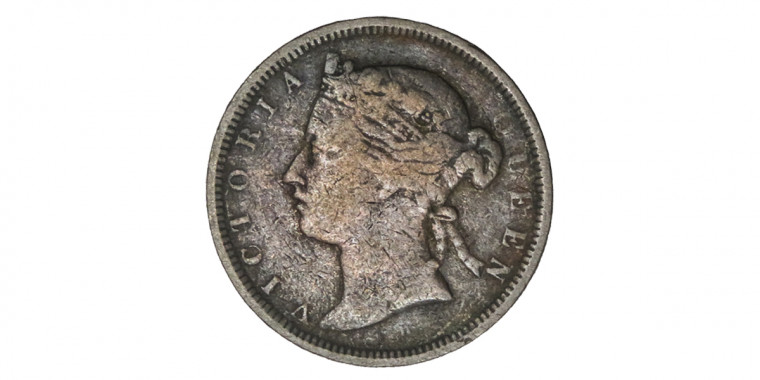 ½ Cent - Victoria Queen # Lot 2