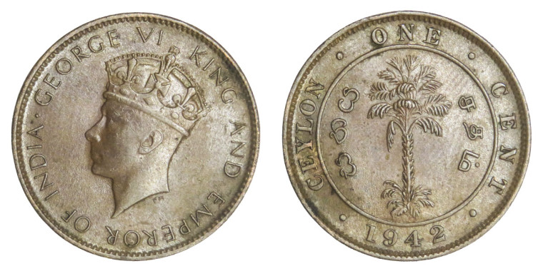 1 Cent, George V King Emperor - 1942