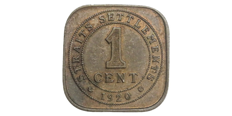 1 Cent - George V - British Malaysia